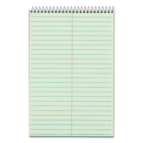 Notebooks & Pads | TOPS 8021 80-Sheets 6 in. x 9 in. Gregg Rule Steno Pads - Green-Tint image number 0
