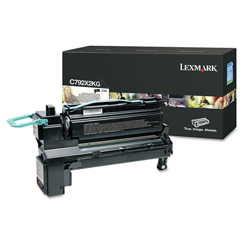 Ink & Toner | Lexmark C792X2KG C792X2KG 20,000 Page-Yield Extra High-Yield Toner - Black image number 0