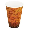 Just Launched | Dart 12U16ESC 12 oz. Fusion Escape Foam Hot/Cold Cups - Brown/Black (1000/Carton) image number 1