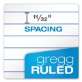 Notebooks & Pads | TOPS 74688 Second Nature 6 in. x 9 in. Sheets Gregg Rule Recycled Notepads - Brown Cover image number 2