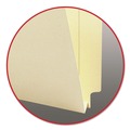 File Folders | Smead 24275 Straight Tabs Letter Size 1.5 in. Expansion Heavyweight End Tab Expansion Folders - Manila (50/Box) image number 3