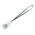 Label & Badge Holders | Advantus 75426 36 in. Long Metal J-Hook Fastener Deluxe Lanyards - Blue (24/Box) image number 2