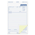 Retail Store Supplies | TOPS 3868 5.66 x 8.63 Three-Part Carbonless Job Work Order (50/Pack) image number 0