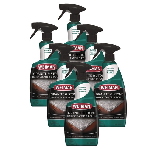 All-Purpose Cleaners | WEIMAN 109 24 oz Spray Bottle Granite Cleaner and Polish - Citrus Scent (6/Carton) image number 0