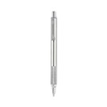 Pens | Zebra 29411 F-701 Fine 0.7 millimeter Retractable Ballpoint Pen - Black Ink/Stainless Steel/Black Barrel image number 1
