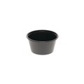 Cups and Lids | Pactiv Corp. YSPP200EA 2 oz. Plastic Portion Cup - Black (2400/Carton) image number 4