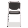 Office Chairs | Iceberg 64111 Rough n Ready 17.5 in. Seat Height Supports Up to 500 lbs. Stack Chair - Black Seat/Back/Base (4/Carton) image number 2