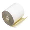 Copy & Printer Paper | PM Company 9225 Impact Printing 2.25 in. x 70 ft. Carbonless Paper Rolls - White/Canary (50/Carton) image number 1