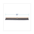 Just Launched | Boardwalk BWK20436 3 in. Flagged Polypropylene Bristles 36 in. Brush Floor Brush Head - Gray image number 1