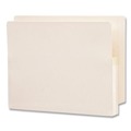 File Folders | Smead 75114 1.75 in. Expansion Manila End Tab File Pockets - Letter, Manila (25/Box) image number 0