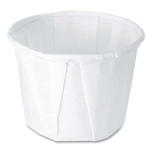  | SOLO 050-2050 ProPlanet Seal 0.5 oz. Paper Portion Cups - White (250/Bag, 20 Bags/Carton) image number 0