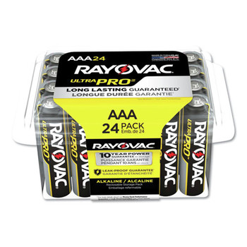 HOUSEHOLD BATTERIES | Rayovac ALAAA-24PPJ Ultra Pro Alkaline AAA Batteries (24/Pack)