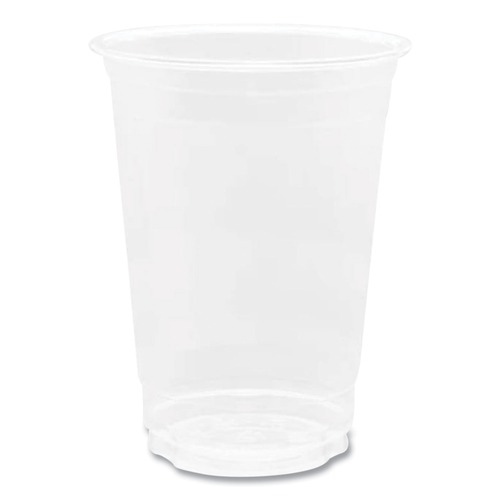 Cups and Lids | Karat C-KC10 10 oz. PET Plastic Cups - Clear (1000/Carton) image number 0
