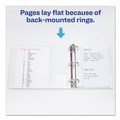 Just Launched | Avery 05726 3 Round Rings 1.5 in. Capacity 11 in. x 8.5 in. Economy View Binder - White image number 6