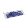 Mops | Boardwalk BWK00405 4 in. x 9 in. Plastic Swivel Pad Holder - Blue (12/Carton) image number 1