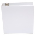 Binders | Universal UNV20992 3 in. Capacity 11 in. x 8-1/2 in. Round 3 Ring Economy View Binder - White image number 5