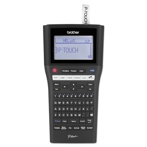 Label Makers | Brother P-Touch PTH500LI PT-H500LI 4.8 in. x 9.7 in. x 3.5 in. 30 mm/s Print Speed Rechargeable Take-It-Anywhere Labeler with PC-Connectivity image number 0