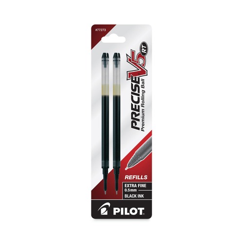 Pens | Pilot 77273 Pilot Extra-Fine Conical Tip Rollerball Pen Refill - Black Ink (2/Pack) image number 0
