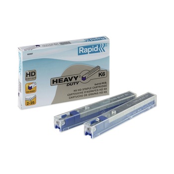  | Rapid 02897 0.25 in. Leg 0.5 in. Crown Steel Staple Cartridge (1050/Pack)