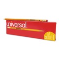 Pencils | Universal UNV55520 HB (#2) Deluxe Blackstonian Pencil - Black Lead, Yellow Barrel (1 Dozen) image number 0