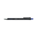 Pens | Universal UNV15521 0.7 mm Retractable Fine Ballpoint Pen - Blue (1 Dozen) image number 2