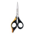 Arts & Crafts Supplies | Maped Helix 690210 5.75 in. Long Ultimate Precision Soft Grip Multipurpose Scissors - Straight Black/Orange Handle image number 0