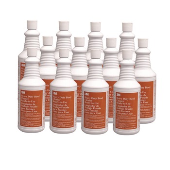  | 3M 34764 1 qt. Bottle Heavy-Duty Liquid Bowl Cleaner (12/Carton)