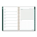 Notebooks & Pads | AT-A-GLANCE 1758200 8.5 in. x 5.5 in. 12-Month (Jan-Dec 2026) Emerald Isle Weekly/Monthly Planner - Green Marbled Cover image number 1
