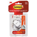 Wall Racks & Hooks | Command 17067-MPES 0.5 lbs. Capacity Small Metal General Purpose Hooks - White/Silver (28/Pack) image number 0