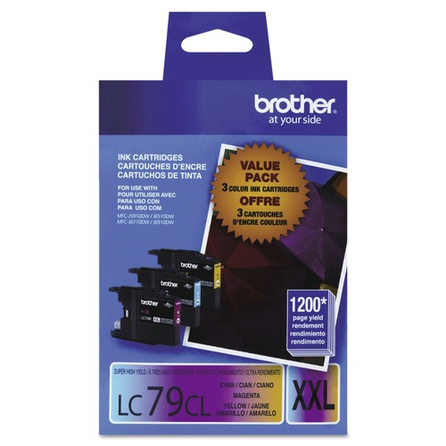 Ink & Toner | Brother LC793PKS LC793PKS Innobella 1,200 Page-Yield Super High-Yield Ink - Cyan/Magenta/Yellow (3/Pack) image number 0