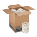 Just Launched | Dixie SX12PATH Pathways 12 oz. Heavyweight Paper Bowls - Green/Burgundy (1000/Carton) image number 1