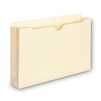 Smead 75607 Straight Tab 100% Recycled Top Tab File Jackets - Legal, Manila (50/Box)