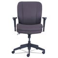 Office Chairs | SertaPedic 48967B Cosset 275-lb. Capacity Ergonomic Task Chair - Gray/Black image number 0