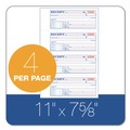 Notebooks & Pads | Adams TC1182 7.19 x 2.75 Three-Part Carbonless Receipt Book, 100 Forms Total image number 1