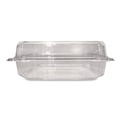 Food Trays, Containers, and Lids | Karat FP-HC99PET-1C PET Plastic Hinged Container 9 x 9 x 3.6 Clear Plastic 100/Pack 2 Packs/Carton image number 8