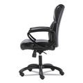 Office Chairs | Basyx HVST305 19 in. - 23 in. Seat Height Mid-Back Executive Chair Supports Up to 225 lbs. - Black image number 4