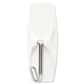 Wall Racks & Hooks | Command 17065-7ES 2 lbs. Capacity Medium Metal General Purpose Wire Hooks - White (7/Pack) image number 3