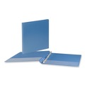 Binders | Universal UNV20703 11 in. x 8.5 in. 0.5 in. Capacity 3 Rings Slant D-Ring View Binder - Light Blue image number 4
