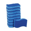 Cleaning Tools | Scotch-Brite 529-5 4.4 in. x 2.6 in. 0.8 in. Thick Non-Scratch Multi-Purpose Scrub Sponge - Blue (9/Pack) image number 3