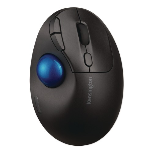 Office Electronics & Batteries | Kensington K72194WW Pro Fit Ergo TB450 Trackball, 2.4 GHz Frequency/6 ft Wireless Range, Right Hand Use, Black image number 0