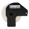 Labels | Brother DK12043PK 0.66 in. x 3.4 in. Die-Cut Multipurpose Labels - White (3-Rolls/Pack) image number 2