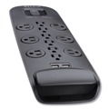 Surge Protectors | Belkin BV112050-06 3996 J 12 AC Outlets 6 ft. Cord Home/Office Surge Protector - White/Black image number 6