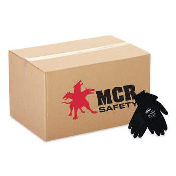MCR Safety N9699M Ninja HPT PVC Coated Nylon Gloves - Medium/Black (1-Dozen)