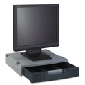 Monitor Stands | Innovera IVR55000 15 in. x 11 in. x 3 in. Basic LCD Monitor/Printer Stand - Charcoal Gray/Light Gray image number 2