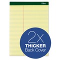Notebooks & Pads | TOPS 63396 8.5 in. x 11.75 in. Sheets Pitman Rule Variation Offset Dividing Line 3 in. Left Double Docket Ruled Pads - Canary (6/Pack) image number 4