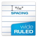 Notebooks & Pads | TOPS 8030 4 in. x 8 in. 70 Sheets Reporter's Notebook - Wide/Legal Rule, White Cover (12/Pack) image number 2