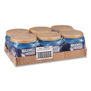  | Maxwell House 4300009422 27.5 oz Canister Original Coffee (6/Carton)