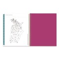 Notebooks & Pads | Blue Sky 140945 11 in. x 8.5 in. 12-Month (Jan to Dec): 2026 Kelly Ventura Magenta Bloom Weekly/Monthly Planner - Floral Artwork, Multicolor Cover image number 8