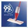 Mops | O-Cedar 173579CT ProMist MAX Microfiber Refill Custom Size for ProMist Mop System - Red/White/Gray (4/Carton) image number 1