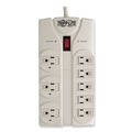 Surge Protectors | Tripp Lite TLP825 Protect It! 1,440 Joules 25 ft. Cord 8 AC Outlets Surge Protector - Light Gray image number 3